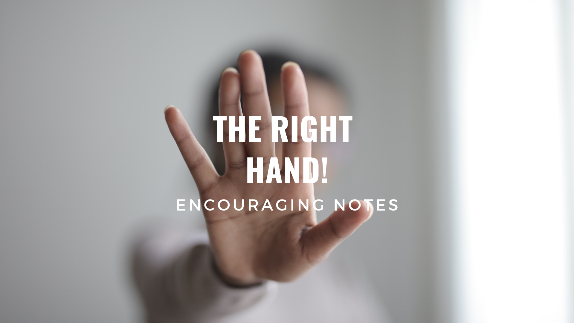 THE RIGHT HAND! 