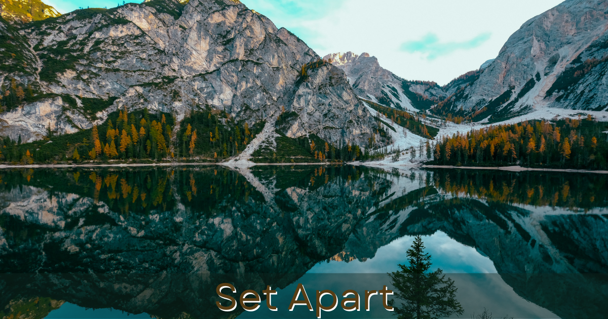 Set Apart