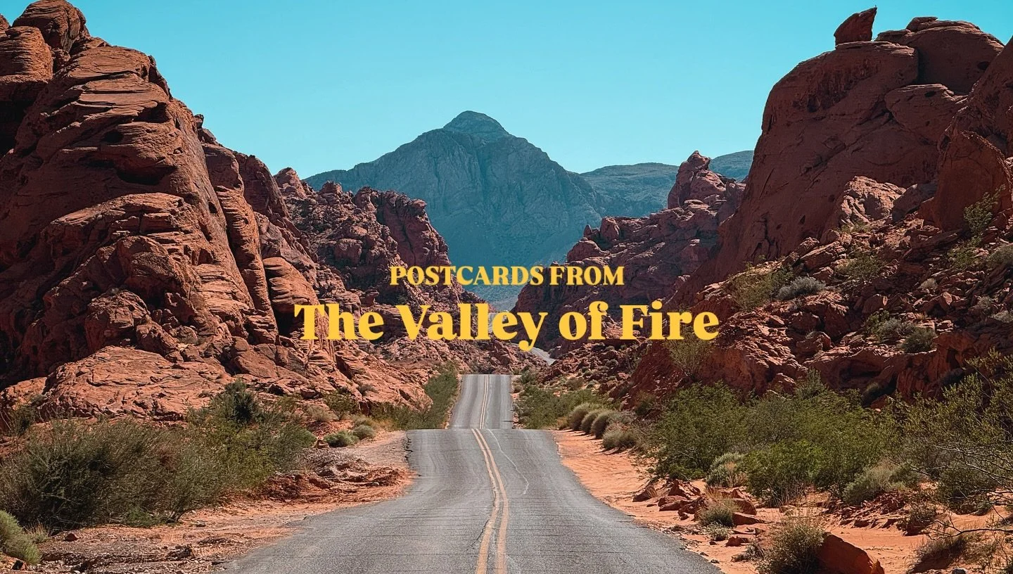 Postcards from Valley of Fire State Park in Nevada - earth is so cool. Glenn and I got to explore this gorgeous landscape earlier in October - big fans!!