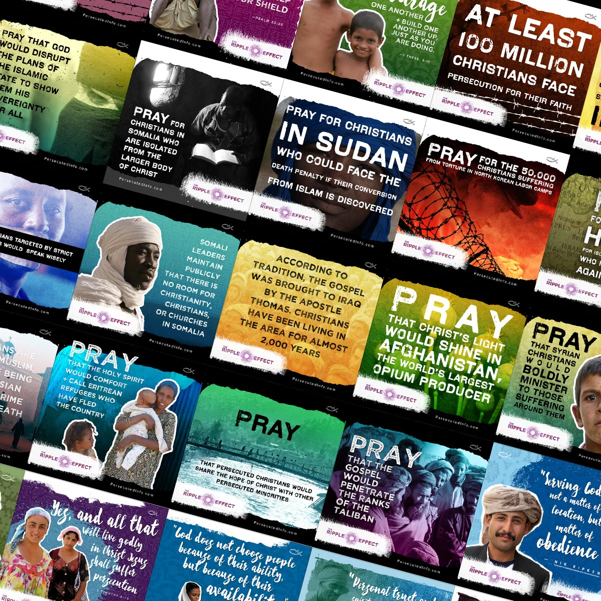 We created shareable “meme” images for participants to spread the word. These were also printed out and given to congregants to give to friends, use as bookmarks, and hang on the fridge.