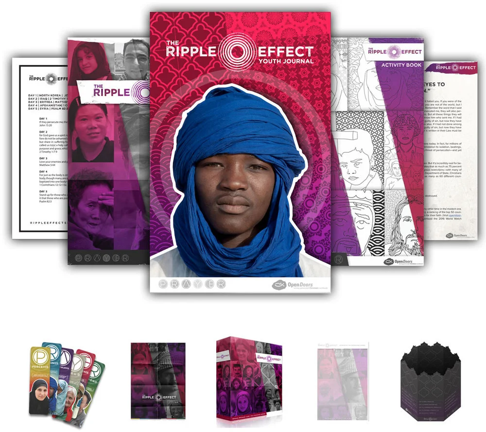 Some of the resource materials for churches to use during the campaign.