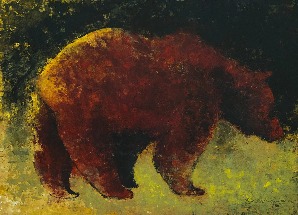 Grizzly, 48 x 66, acrylic on panel. Available through artist