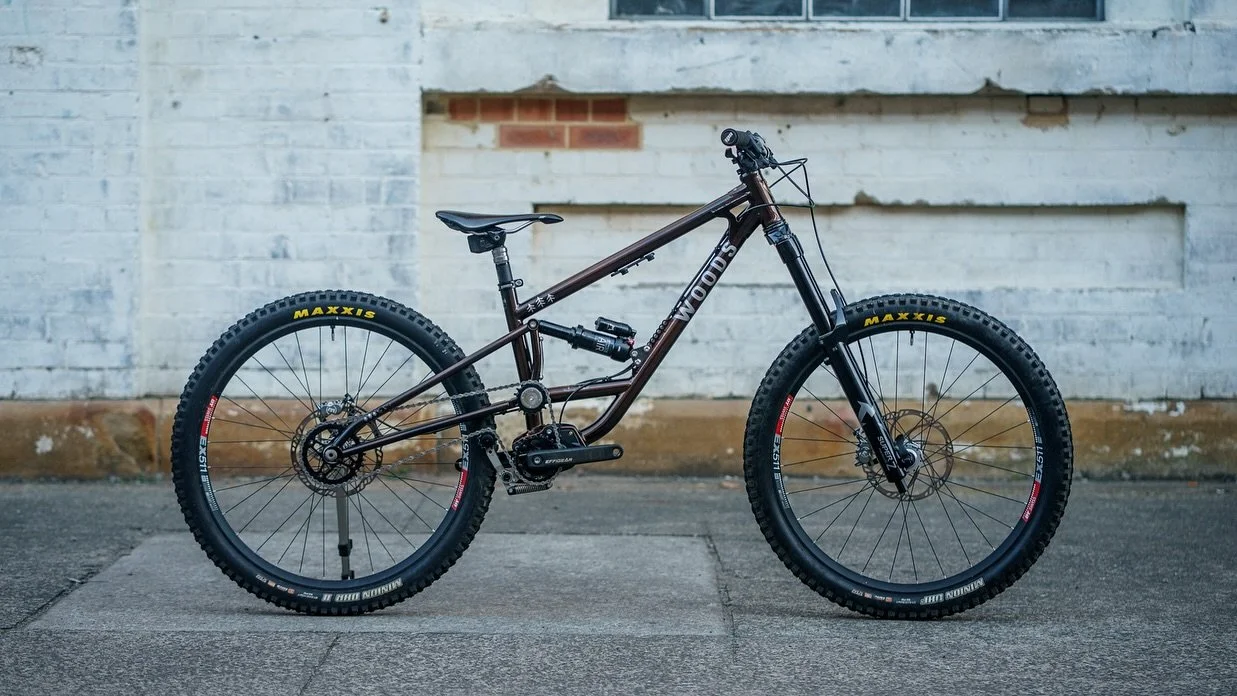 El Camino gearbox goodness.
The high single pivot suspension design we use on the El Camino frame provides a super plush ride as well as requiring minimal maintenance due to there only being 2 bearings, meaning more time on the trails, less time in