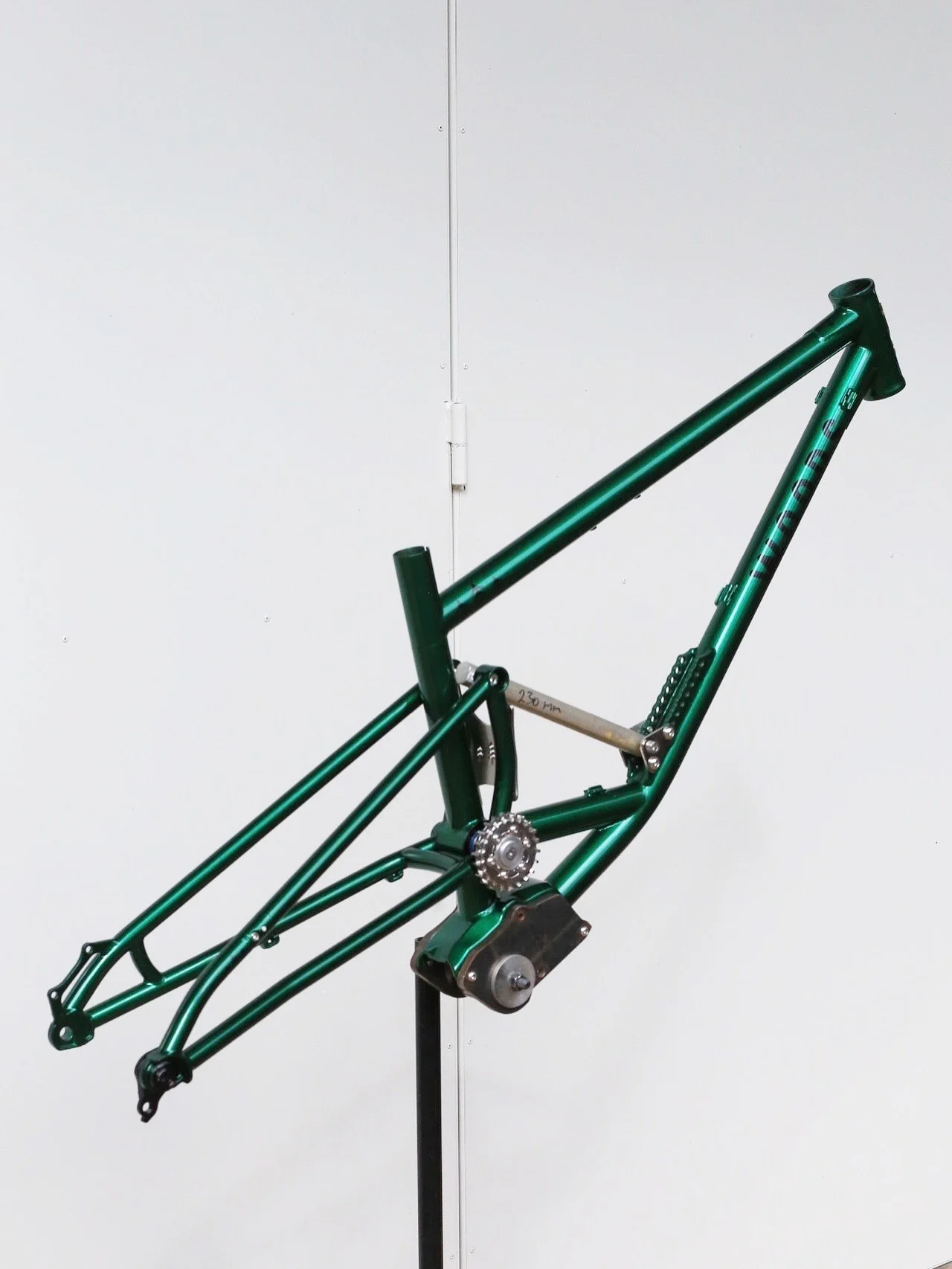 Have we ever mentioned how much we love steel? This was the first custom gearbox frame we made for a customer and after much enjoyment out on the trails they felt it was time to send it back to us for a little freshen up. 
Once we received the frame