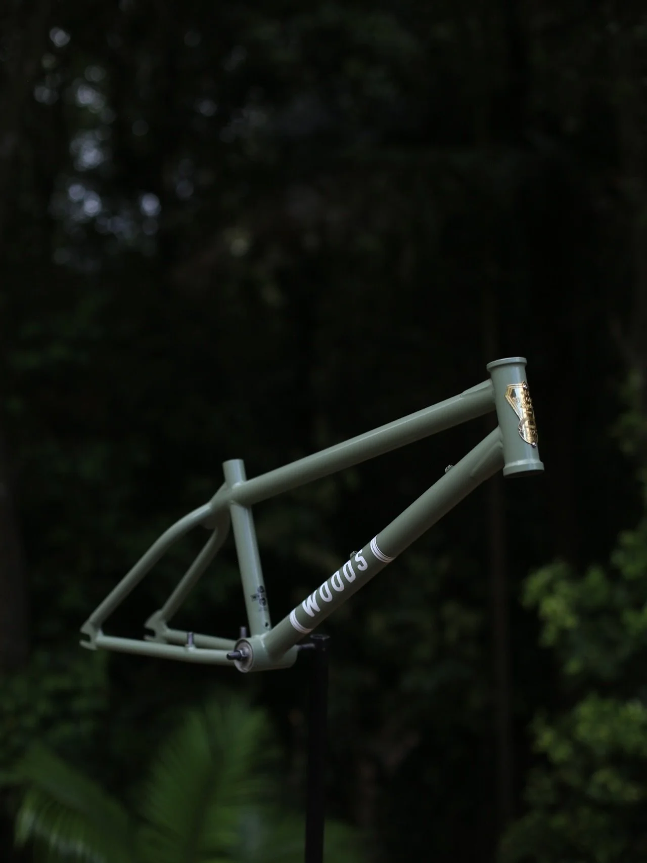 Little beauty of a frame for a very lucky little fella, featuring the shortest top tube we’ve done to date and our updated dropout design.