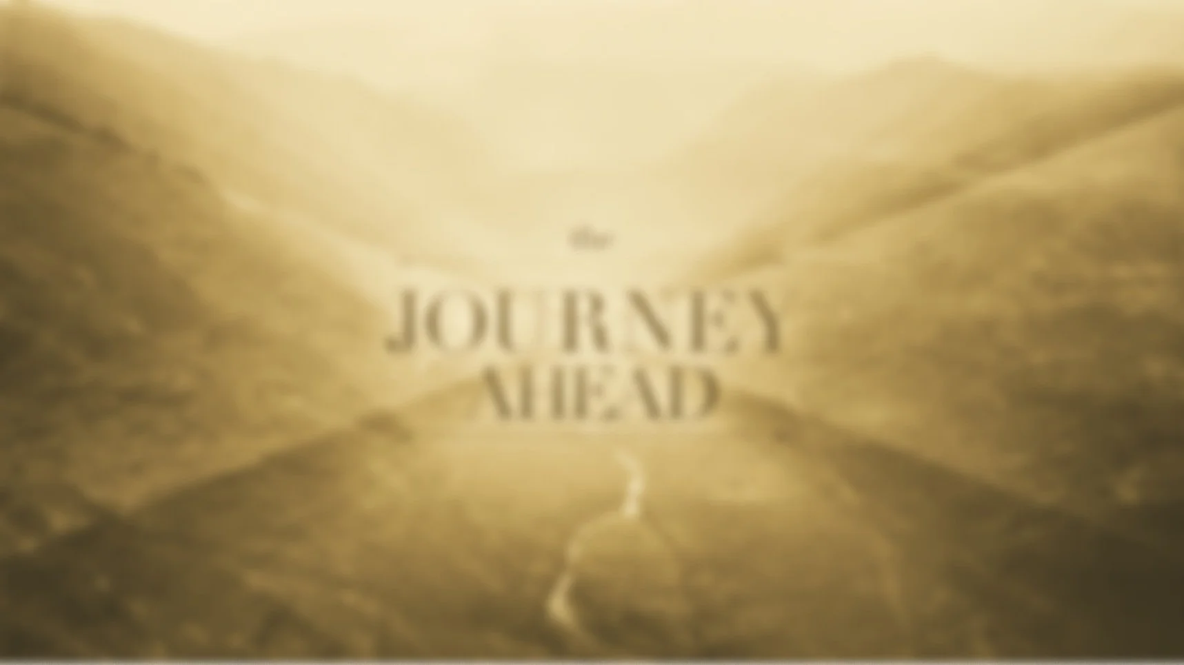 The Journey to Faith