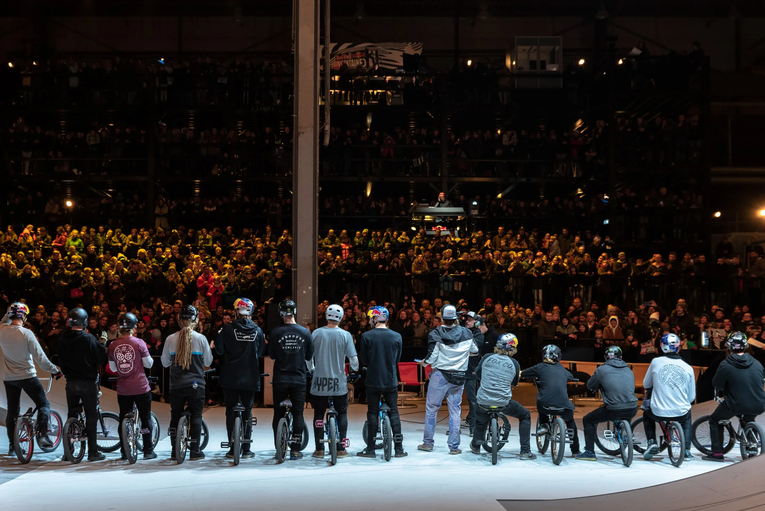 Indoor BMX competition photography - Red
Bull brand experience event.