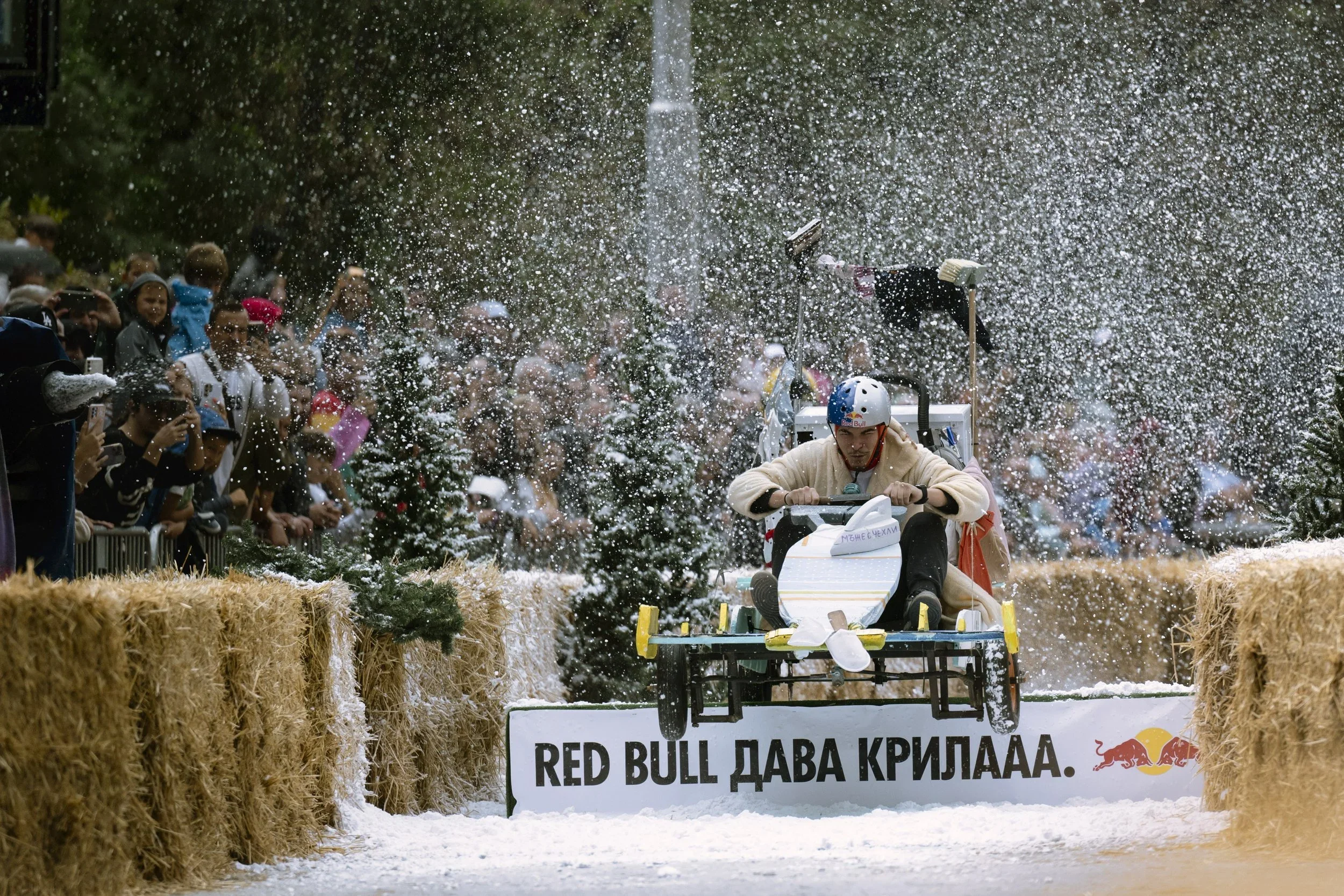Red Bull brand activation - race event photography.