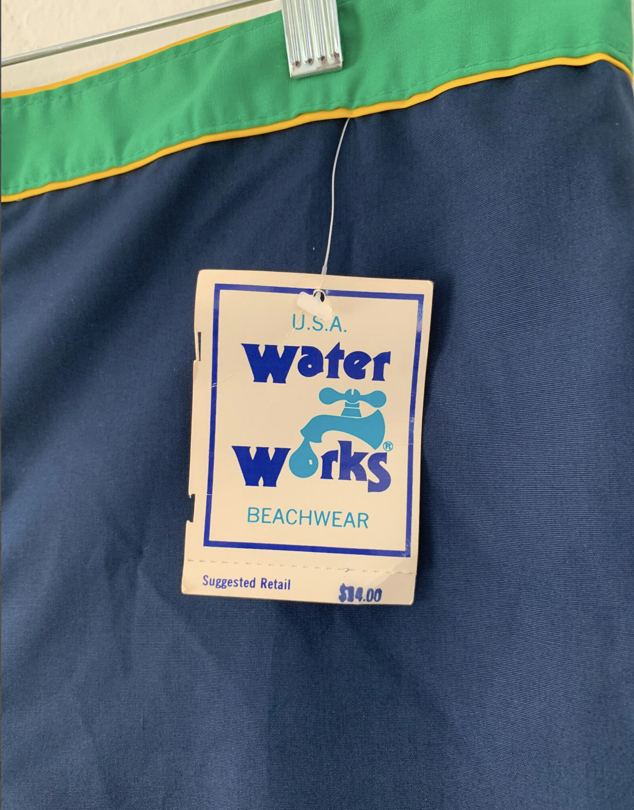 Water works boardshorts (1970s)