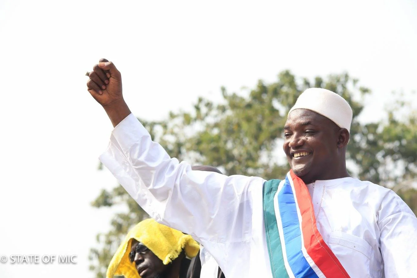  The Gambia's current President, Adama Barrow