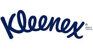 Kleenex packaging logo