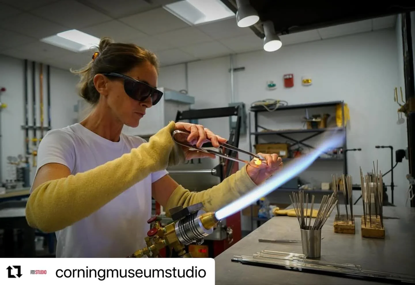 #Repost @corningmuseumstudio with @use.repost
・・・
We love having @henryjacksonspieker and @fedesala, our current resident artists fully immersed in their practice at The Studio! We also recently welcomed Katja Broschat as the David Whitehouse Researc