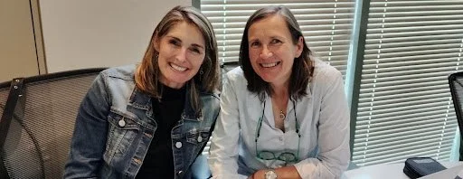 Mel Kiley and Sue Welman