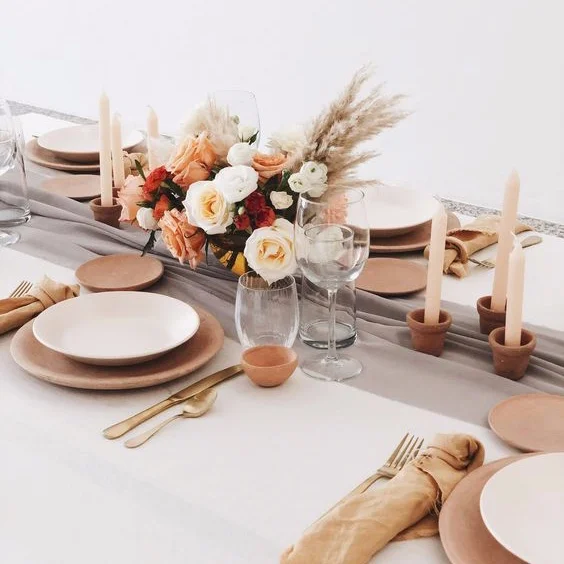 Terracotta . Muted Neutrals