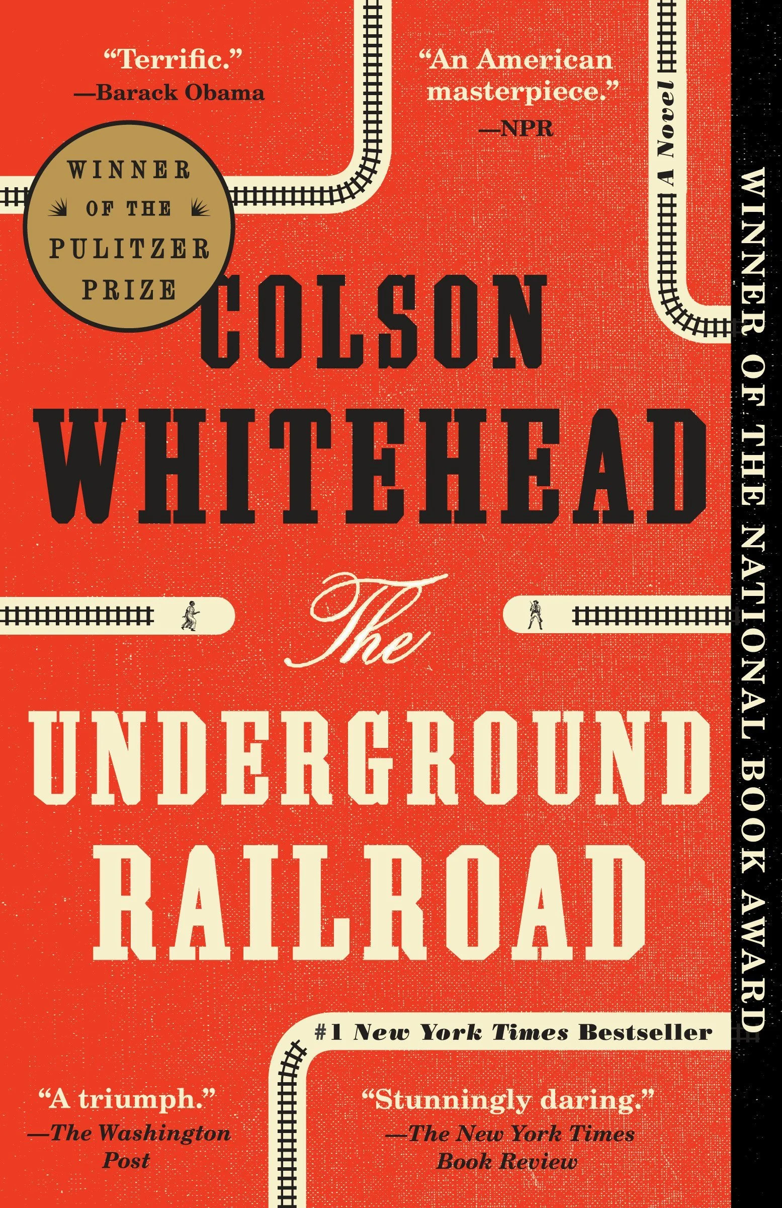   The Underground Railroad  by Colson Whitehead 
