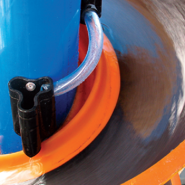 High grade spiral in operation