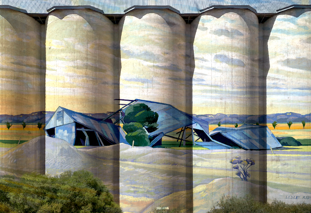 'RIP Just's Barn' (detail).