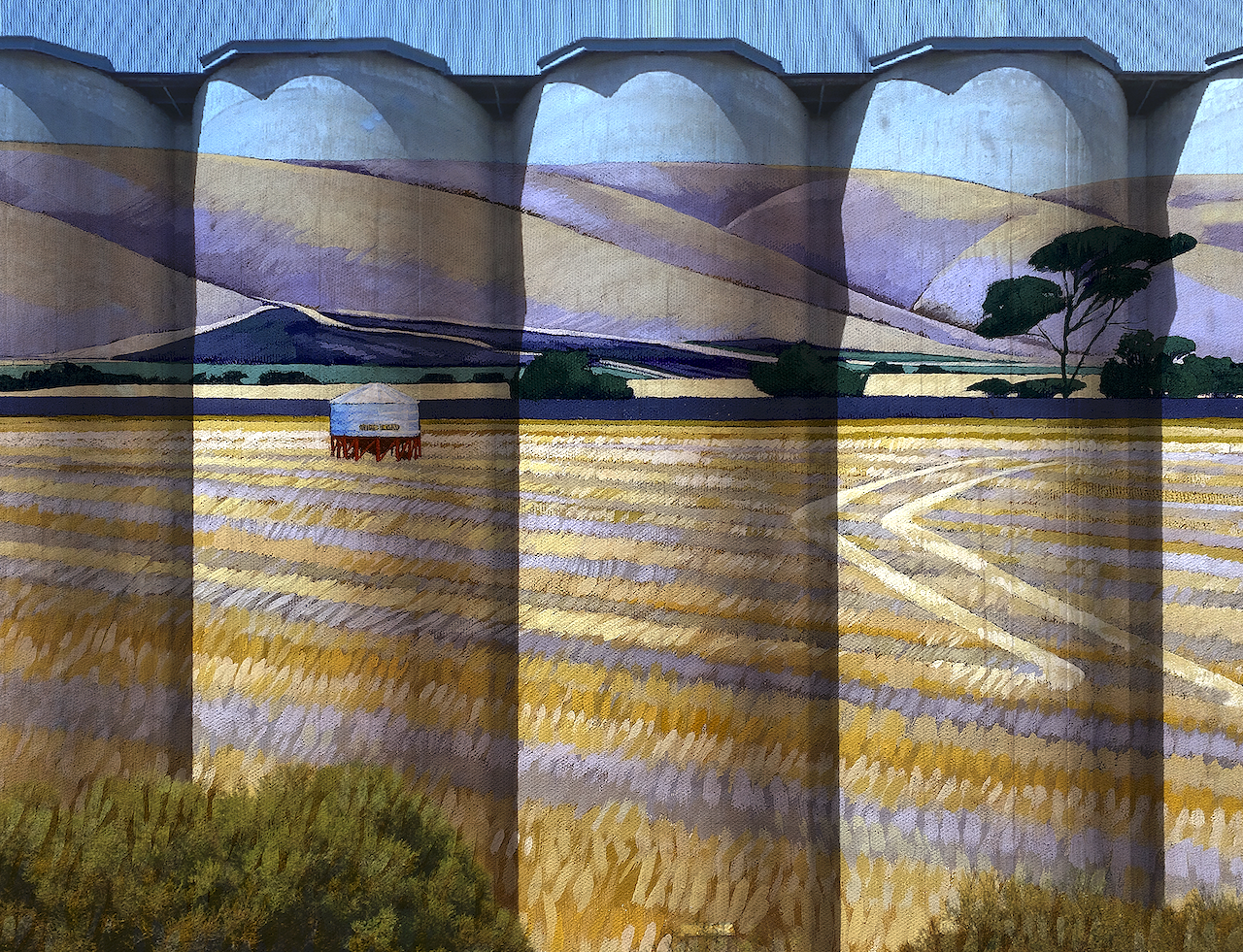 'Wheatfield - Aldinga' (detail)