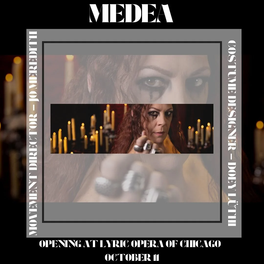 Lyric Opera of Chicago presents Medea, a tale of infidelity and revenge like no other&hellip;

With our very own Doey L&uuml;thi as Costume Designer and Jo Meredith as Movement Director✨ 

We wish you nothing but the best on your opening night #toito