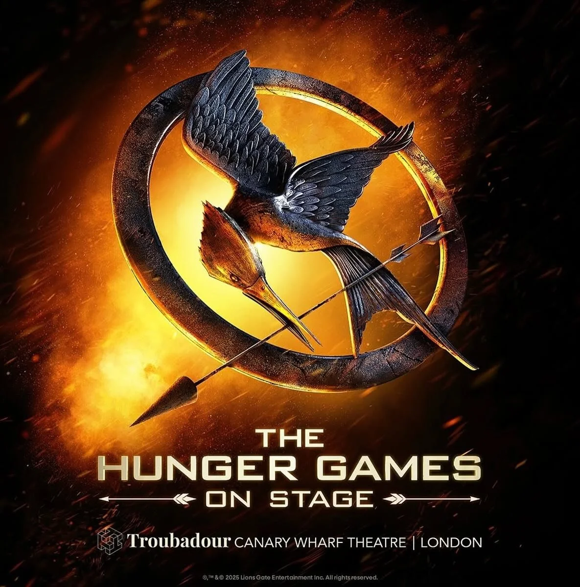 We volunteer as tribute to go see this amazing show!! 🏹

🎭 Lighting designer @lucycarterlightartdesign 
📍 @troubadourcwharf 

#hungergames #hungergamesonstage #stage #film #movie #theatre #lionsgate #lighting #troubador #district #volunteerastribu
