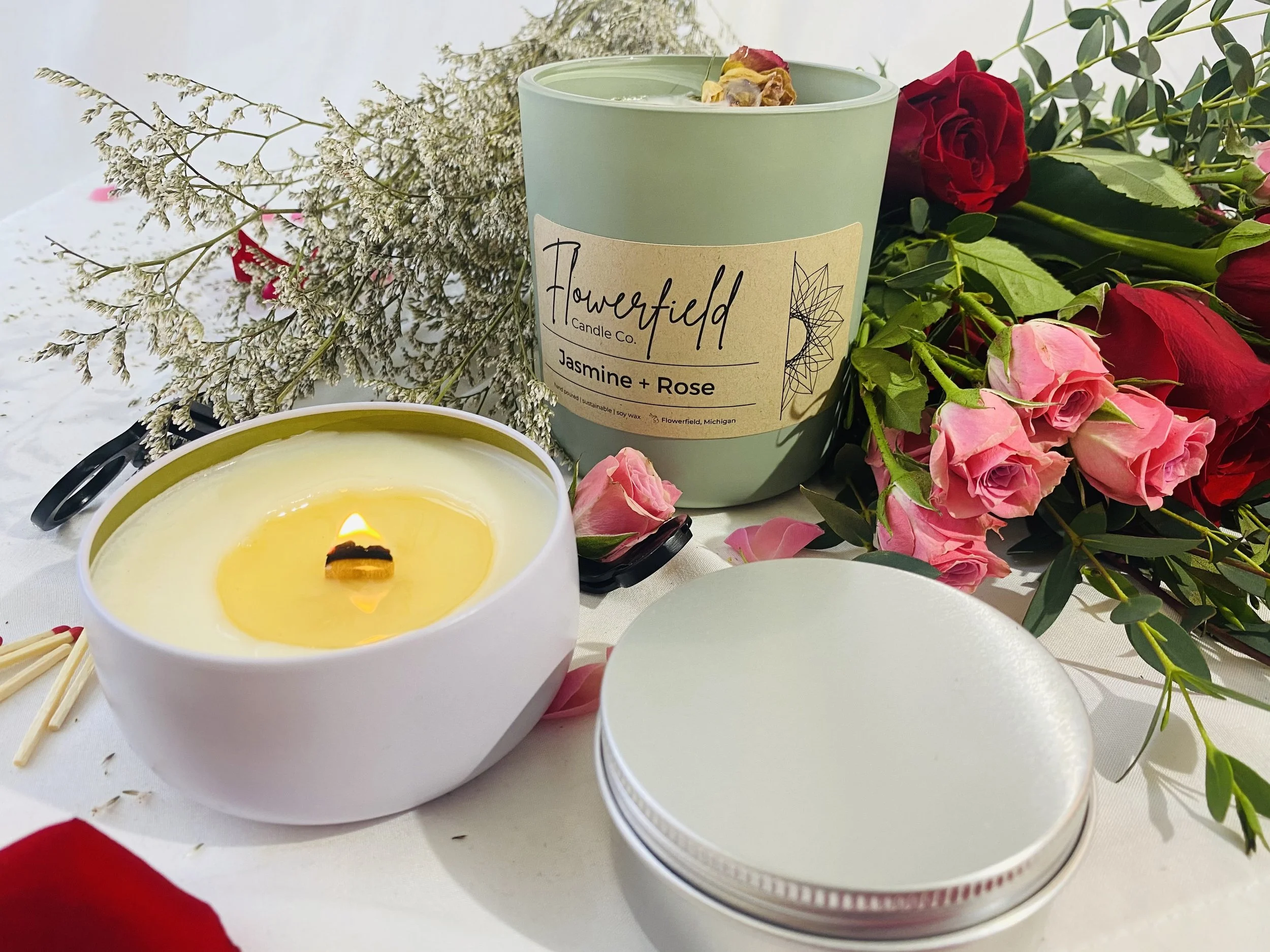 Jasmine + Rose (6oz)