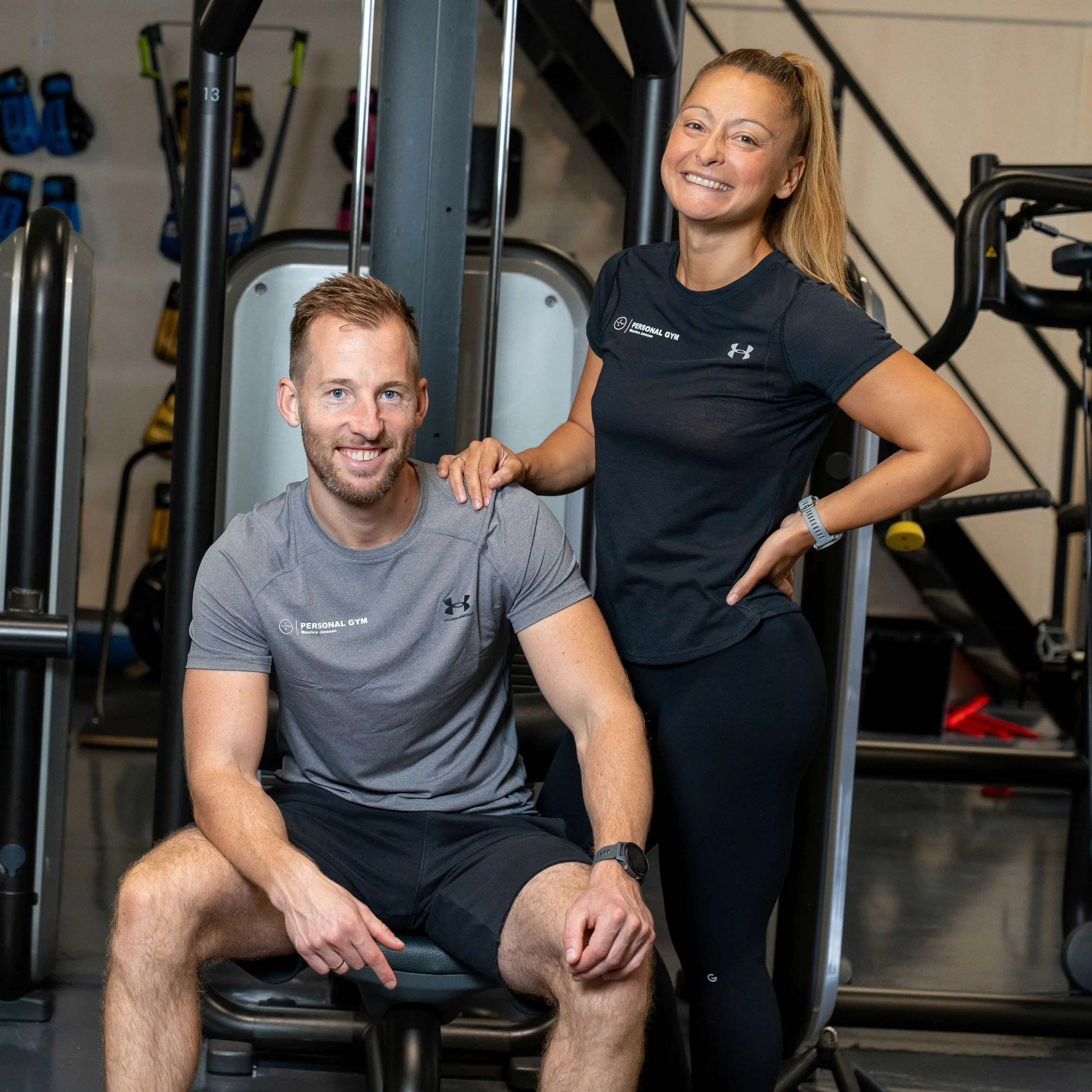 Maurice en yasemin het gezicht van personal gym apeldoorn
