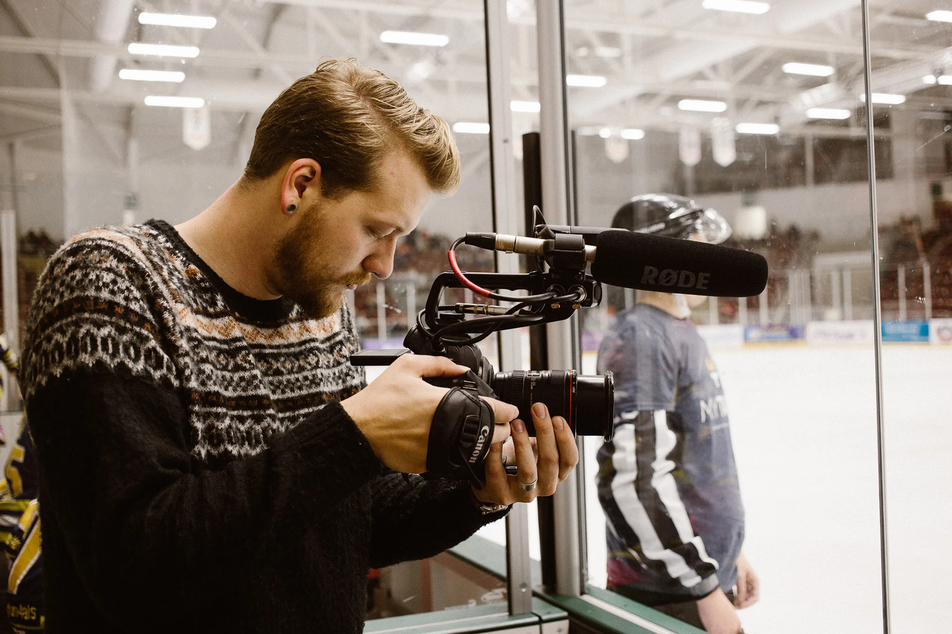 Tyler Appel Tyler Appel | cinematographer Tyler has had the pleasure to film on several shoots, particularly when he and Brooke traveled to Wales for the special exhibition that the Cardiff Devils had in Scott's honor. 