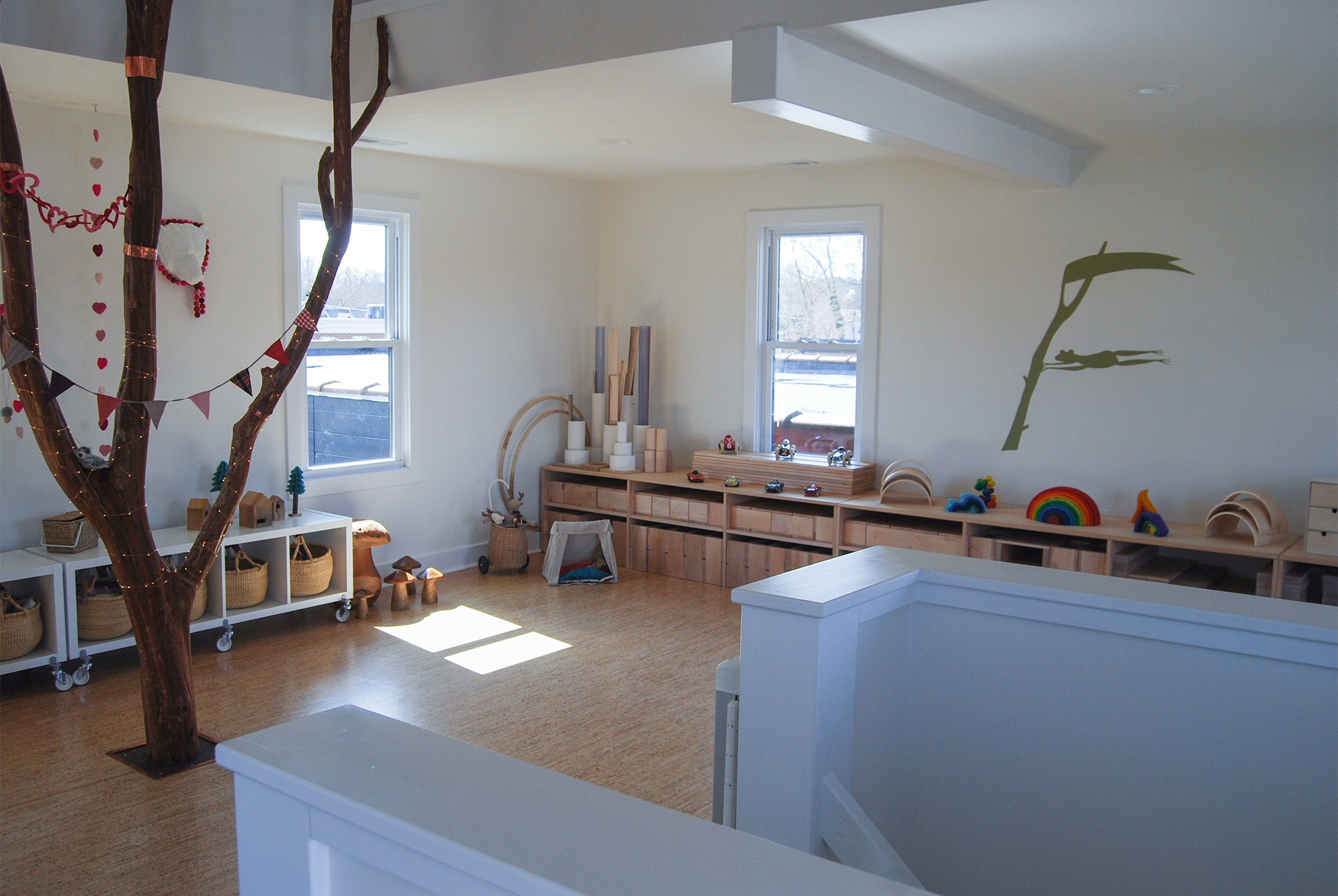 Interior renovations at Fort (www.fortpureplay.com). Fredericksburg, Virginia. 