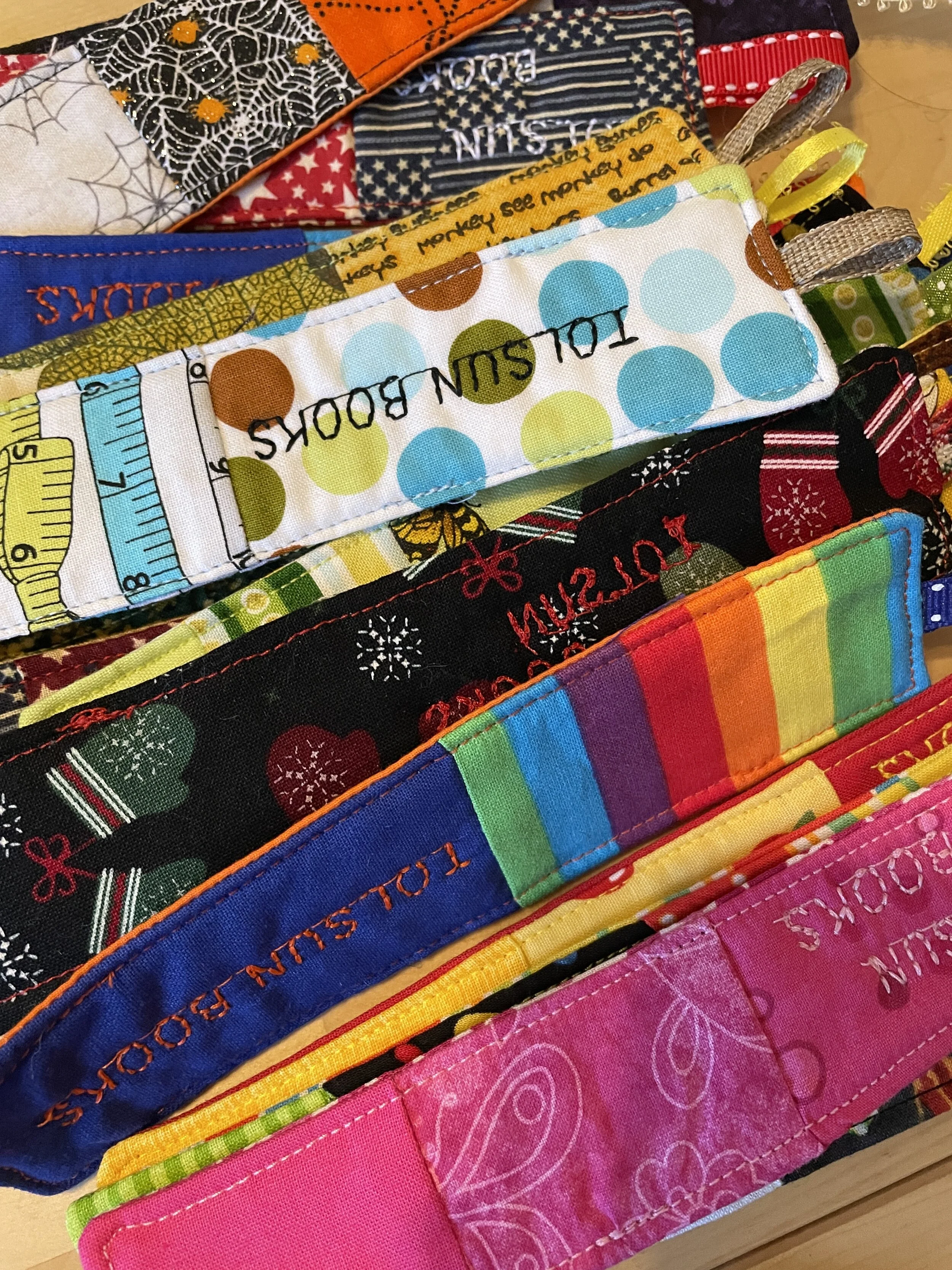 Quilted Bookmarks