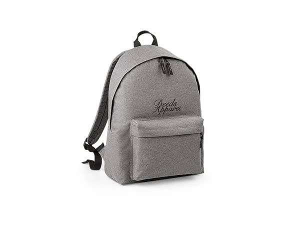Heather grey backpack