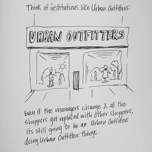 A Sociology 101 lesson and also the reason why just firing bad cops or hiring better cops won't change anything