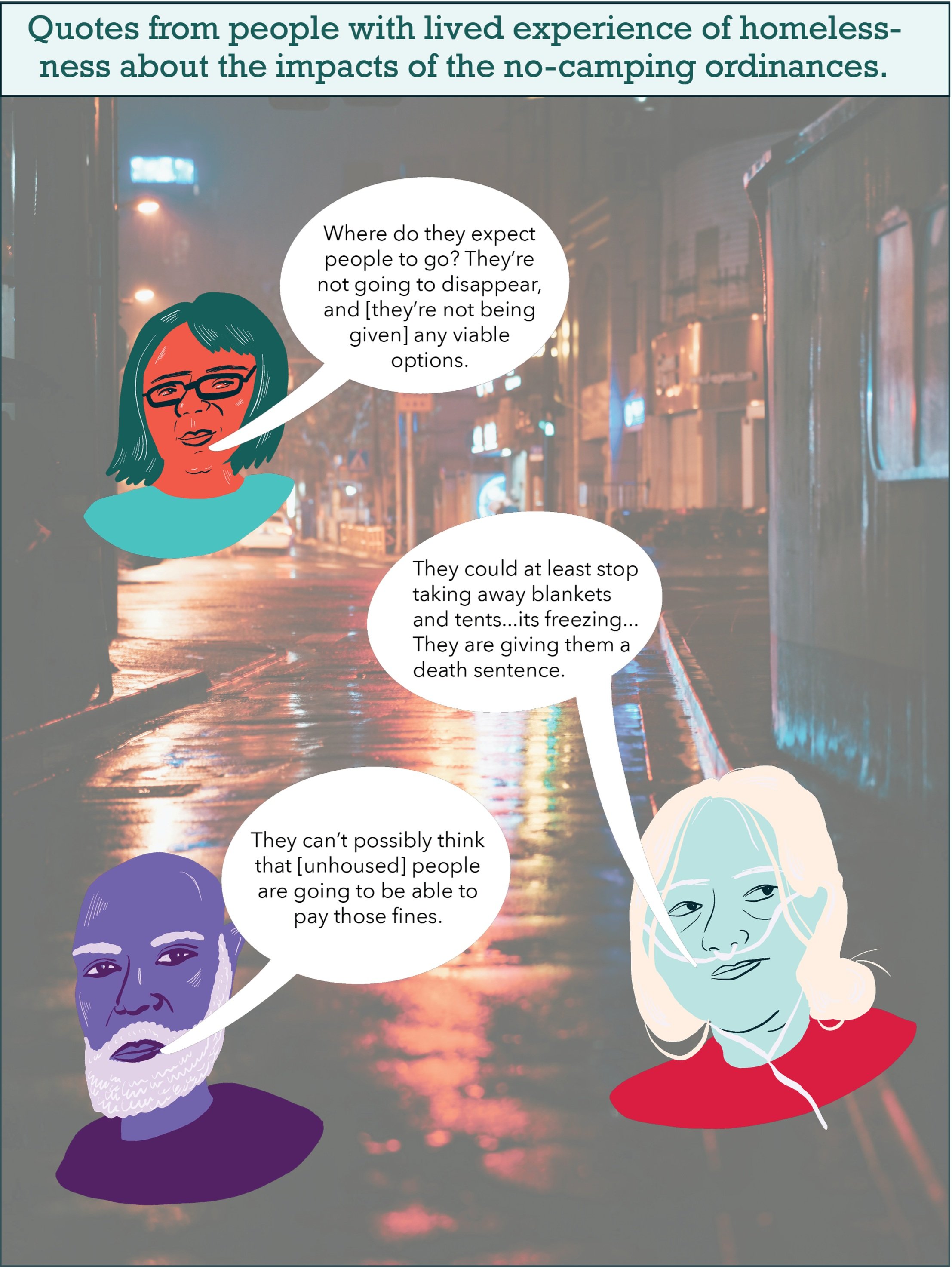 A piece created for an employer, based on focus groups with people with lived experience of homelessness.
