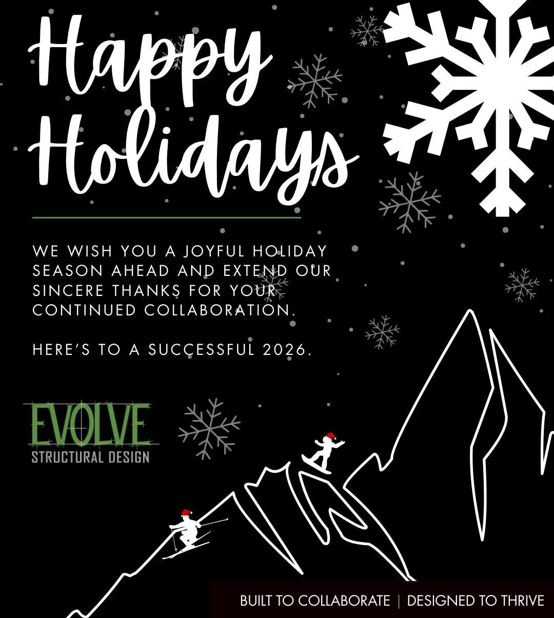 Happy Holidays! ❄️