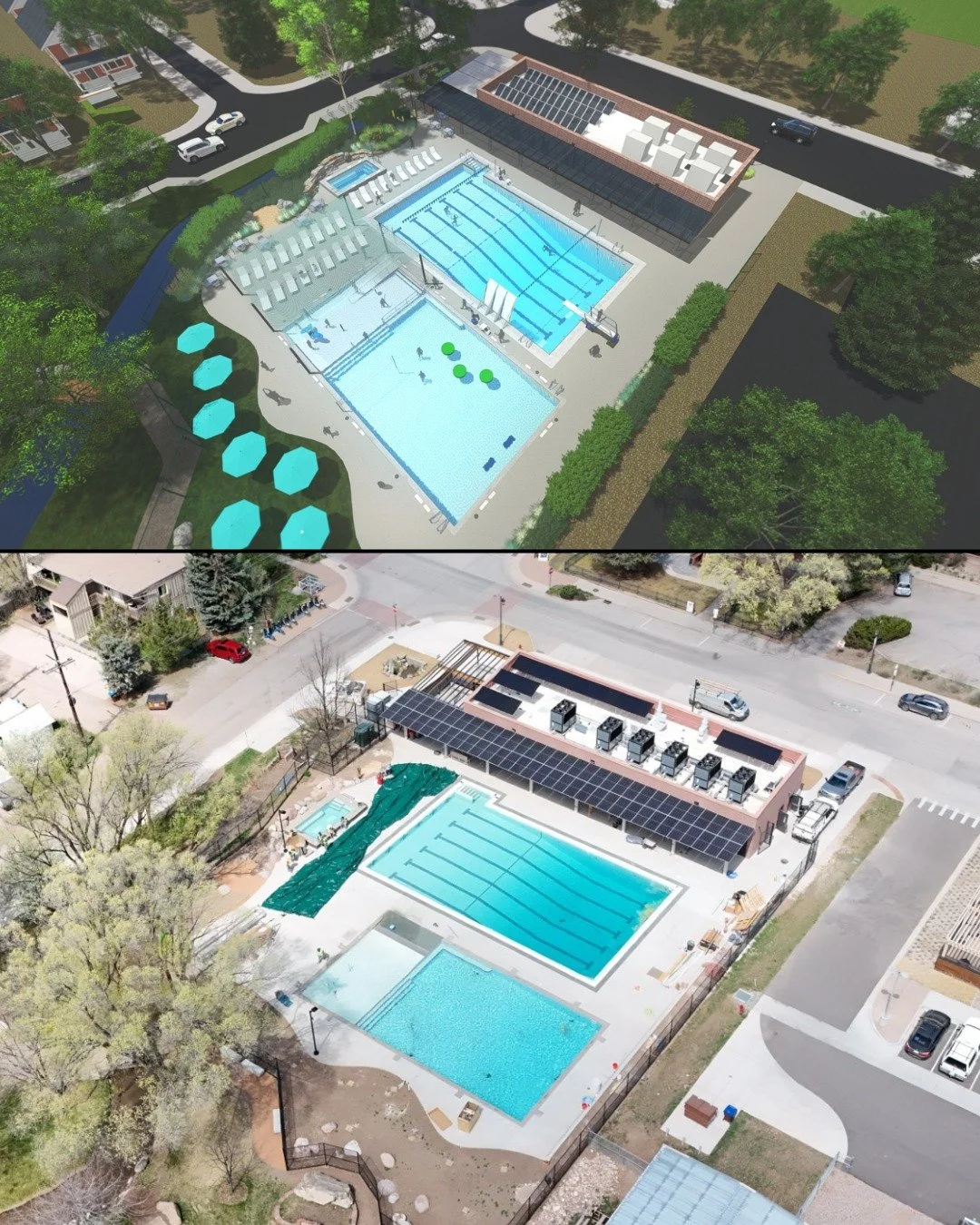 🔨 Project Update: Carbondale Aquatics

What began as a rendering is now becoming a reality! This community project was made possible by the generous contributions to the "Make a Splash" campaign setup by the Carbondale Park &amp; Recreatio