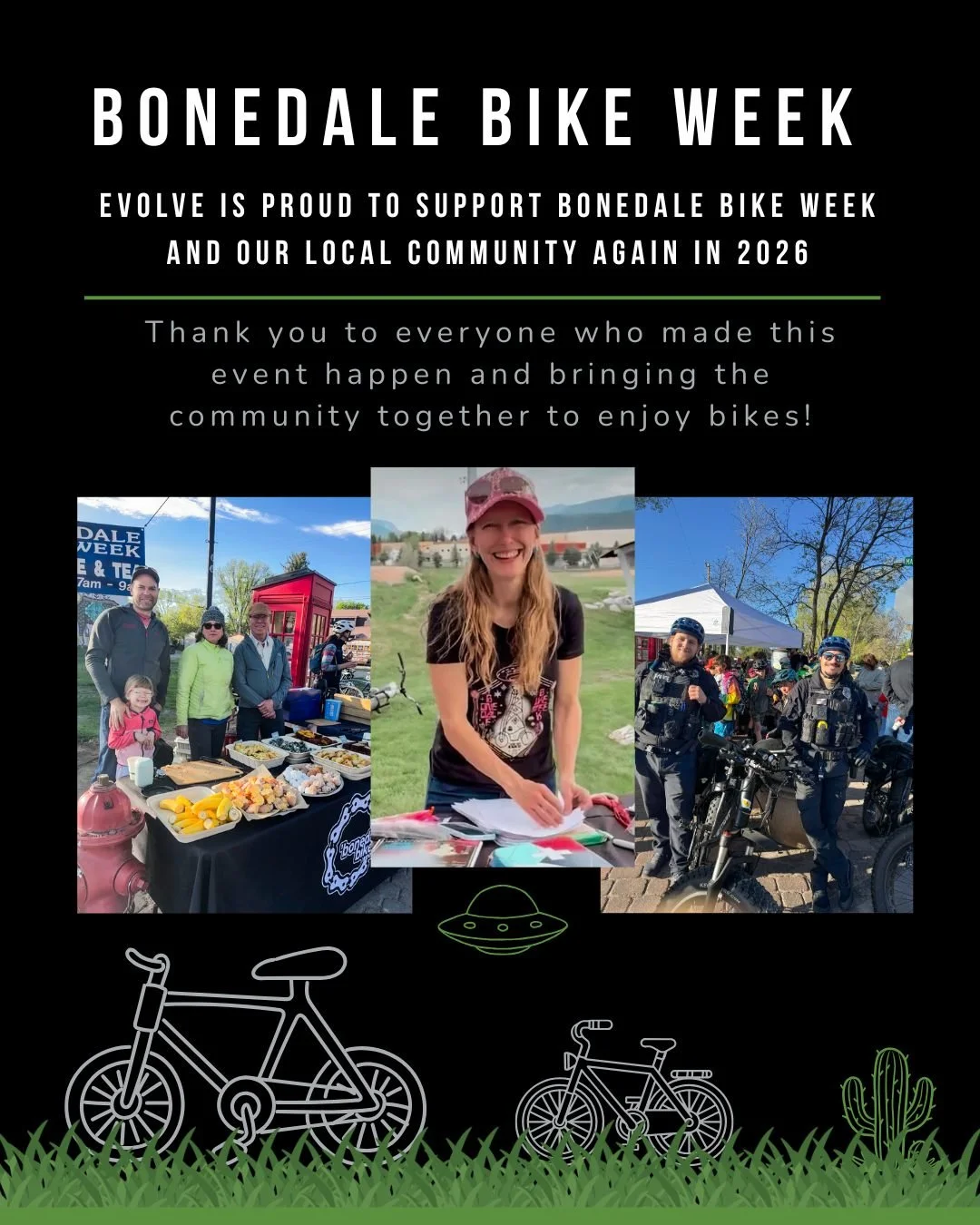 Evolve is proud to support Bonedale Bike Week and our local community again in 2026!

@bonedalebikeweek