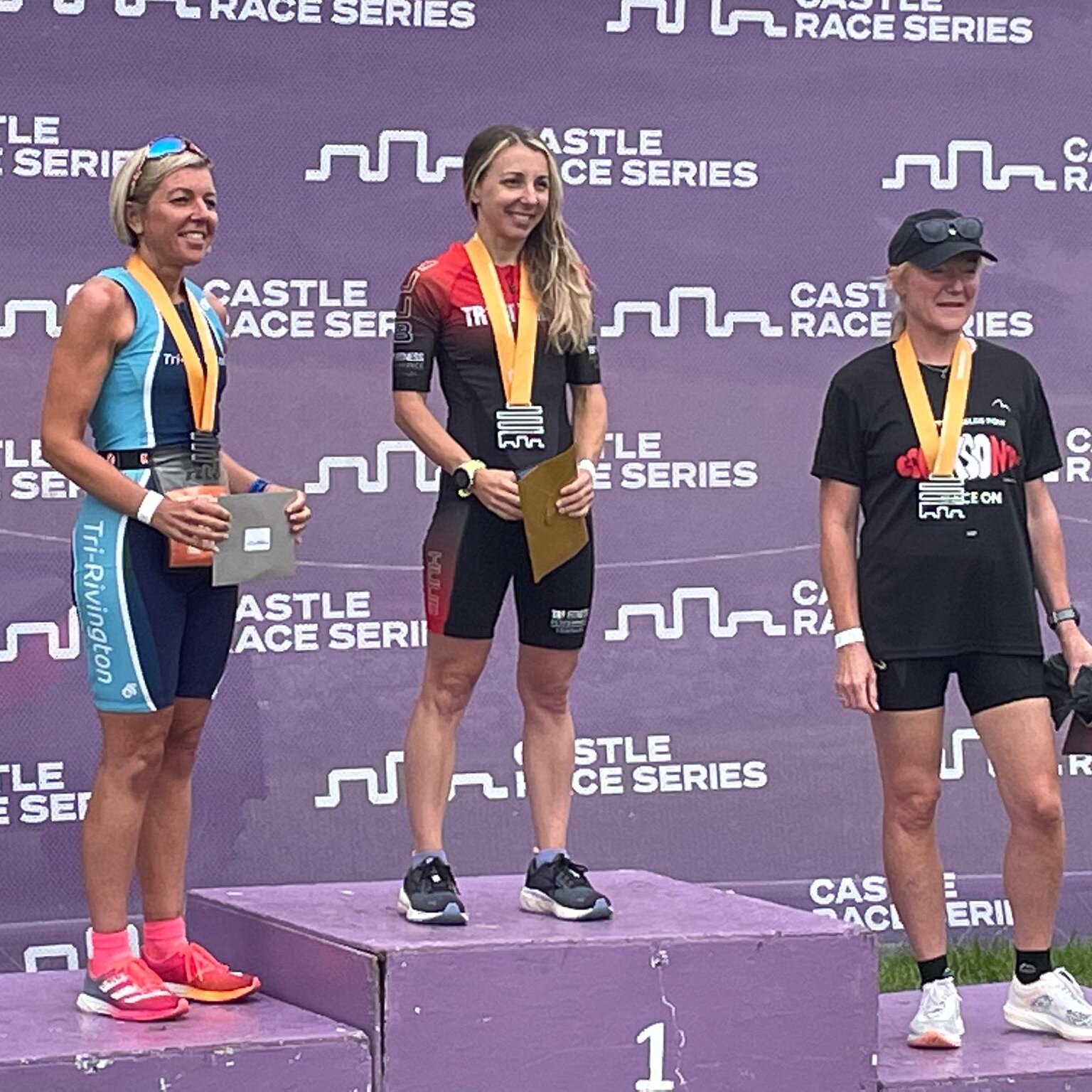 This Phenomenal athlete, Cat, has been a busy person at recent weekends. 

First off, taking 1st place in the Cholmondey Castle Sprint Duathlon. Having already represented GB this year, Cat is undoubtedly finding her feet in Duathlons. Cat came 8th o