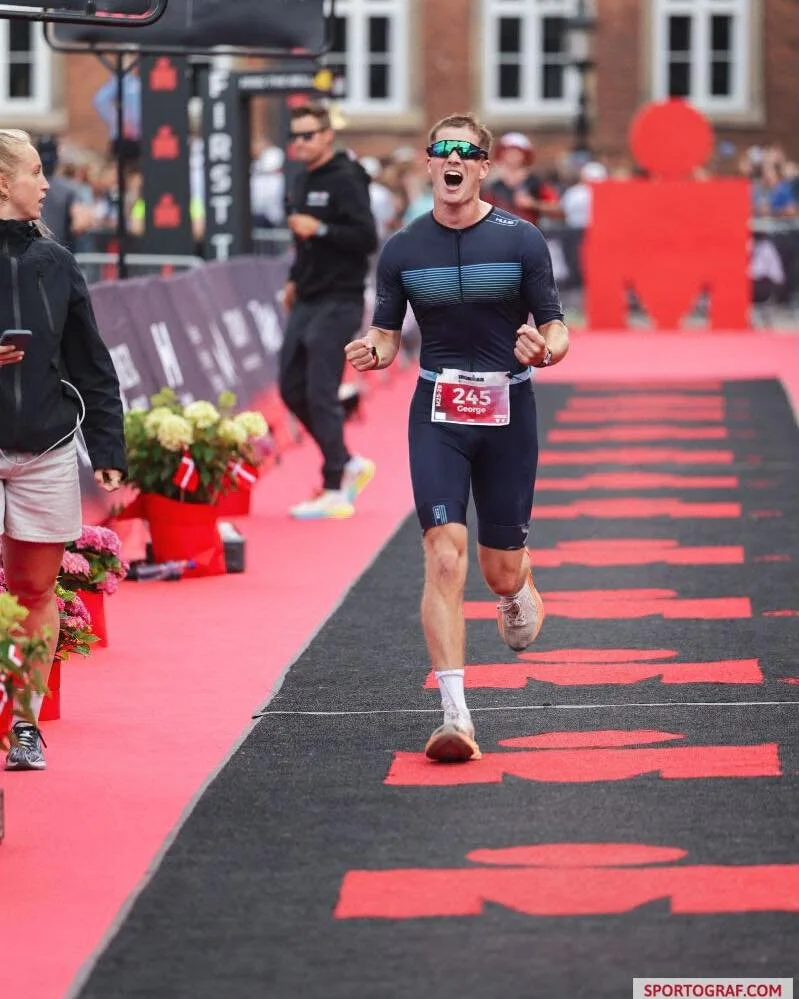As we continue our catch up with our athletes&rsquo; performances this summer 

After battling back from injury, George conquered the recent Ironman Copenhagen in just over 10 hours!

An incredible achievement and a true testament to determination. 
