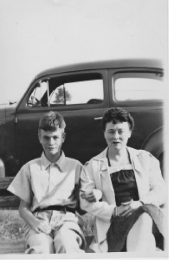 My grandfather, Walter, and his mother, Irene.