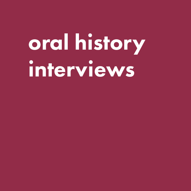 oral history interviews blog category