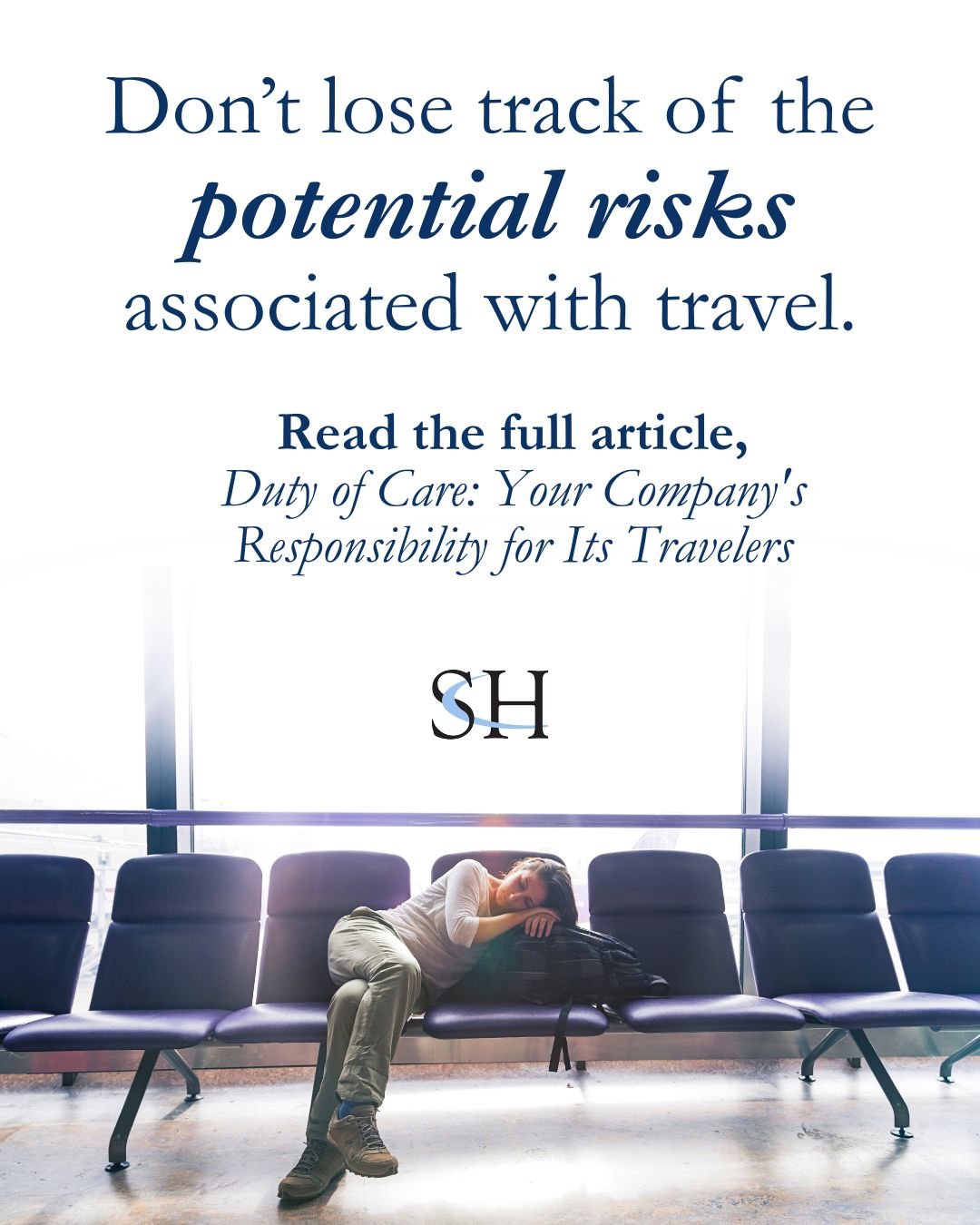 🛫Chronic jet lag🛬

This type of jet lag, resulting from frequent travel, can lead to faster aging, memory impairment, and a host of other problems. Giving frequent travelers time to adjust and adapt when they have to be on the road can help decreas