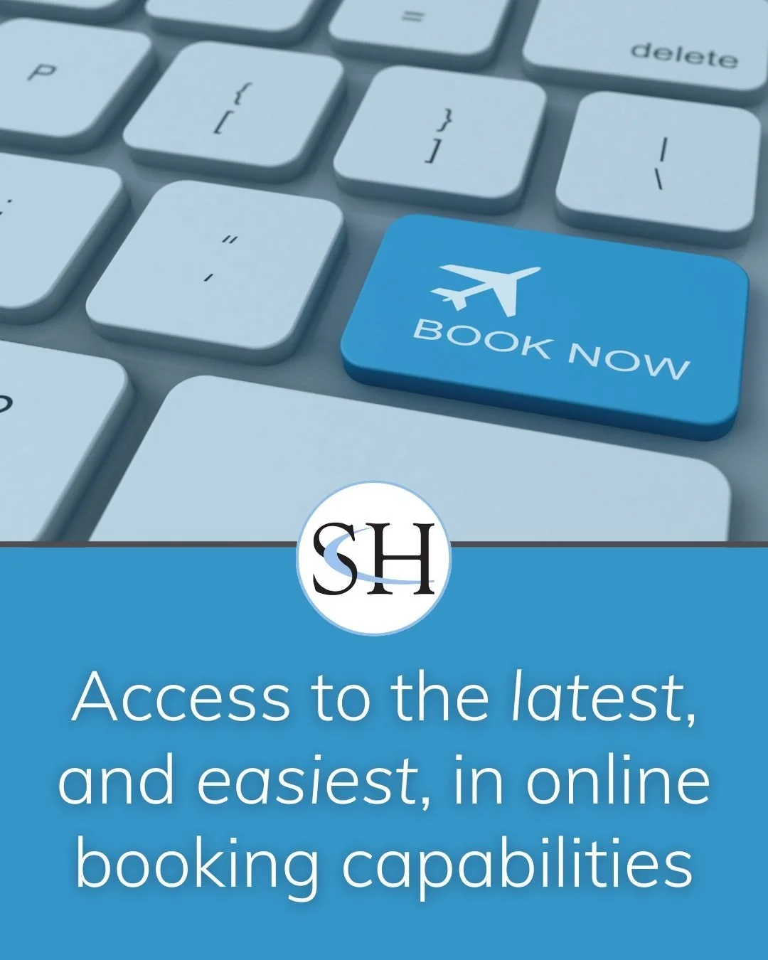This isn’t your grandfather’s online booking. No, Safe Harbors Business Travel will provide you with access to the latest, and easiest, in online booking capabilities. The benefits to you and your company? Less time finding the right flig