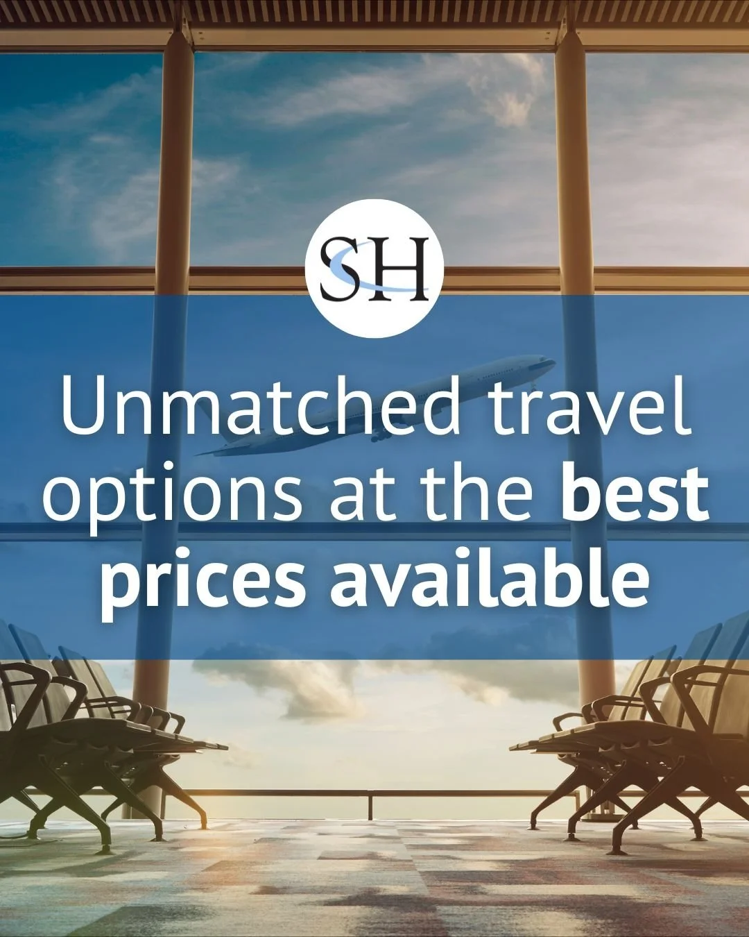 Our travel services are comprehensive and allow you to immediately access unmatched travel options at the best prices available. It’s like nothing you’ve worked with before, and it’s how you should be arranging your travel. We can s