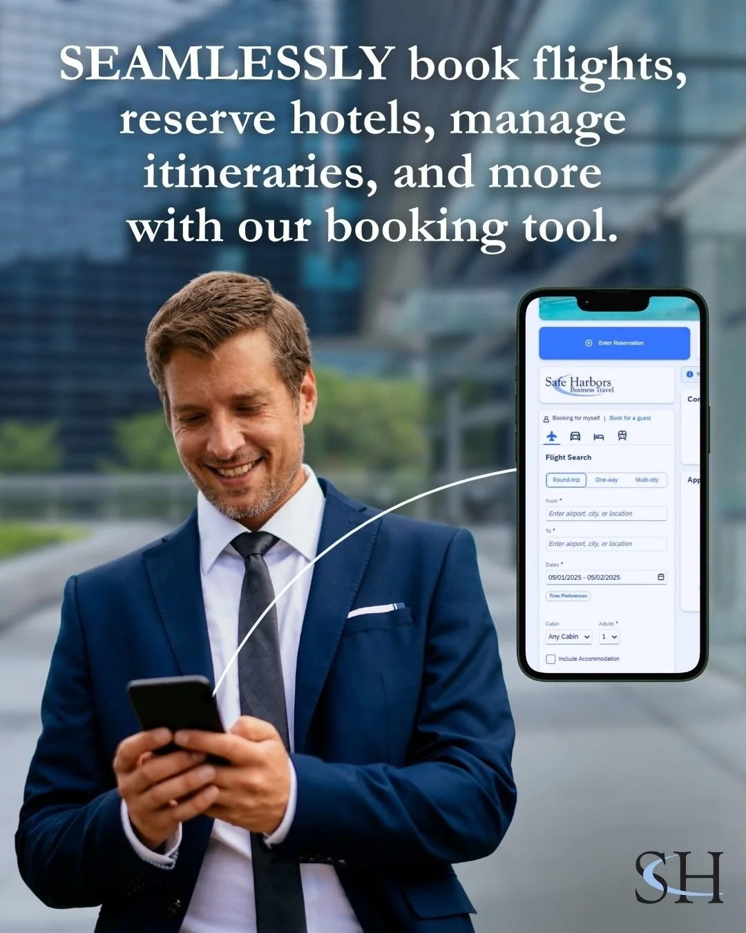 Our booking tool ensures your travelers are following the travel policy through pre-built audit rules. After customizing your policy, the booking process will guarantee all bookings follow the guidelines of your policy.
Visit link in bio to learn h