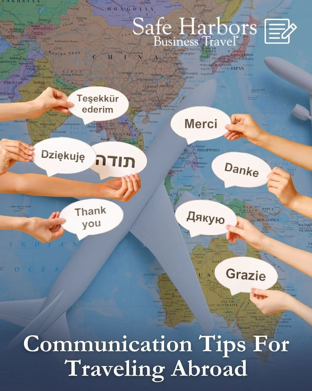 🌏Traveling for business abroad? Don&rsquo;t let language barriers hold you back. Exploring a new country is exciting but, it can quickly become overwhelming if you&rsquo;re not prepared for common communication challenges. From asking where the bath