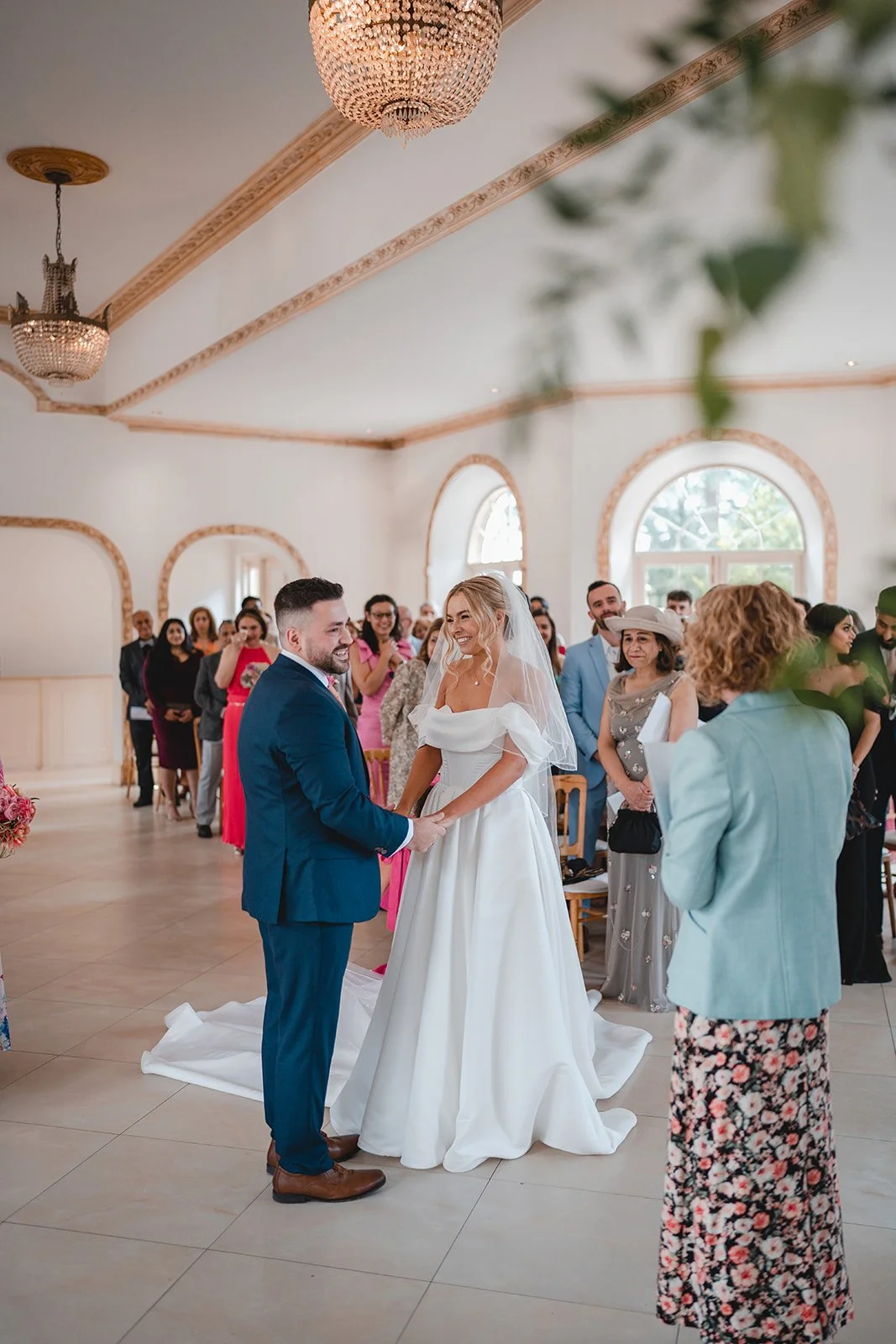 Chloe and Sina wedding ceremony