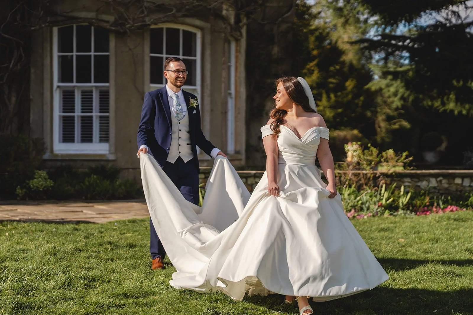 Shannon and Matt wedding portrait