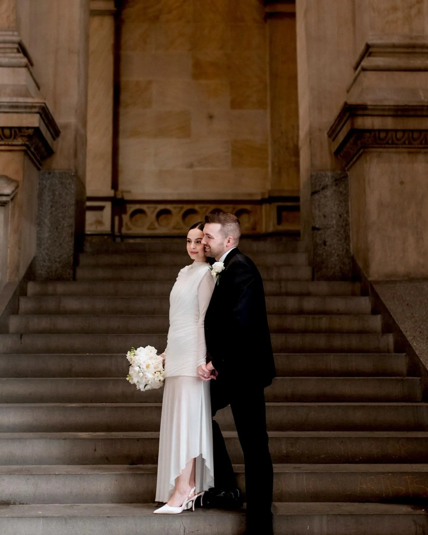 Maggie &amp; Tyler eloping at city hall 🪐 setting the bar high for my 2026 season.