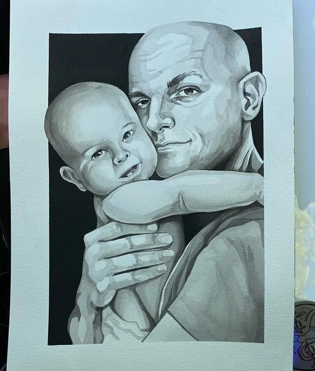 a memorial for Audra. honored to do this for you 🖤