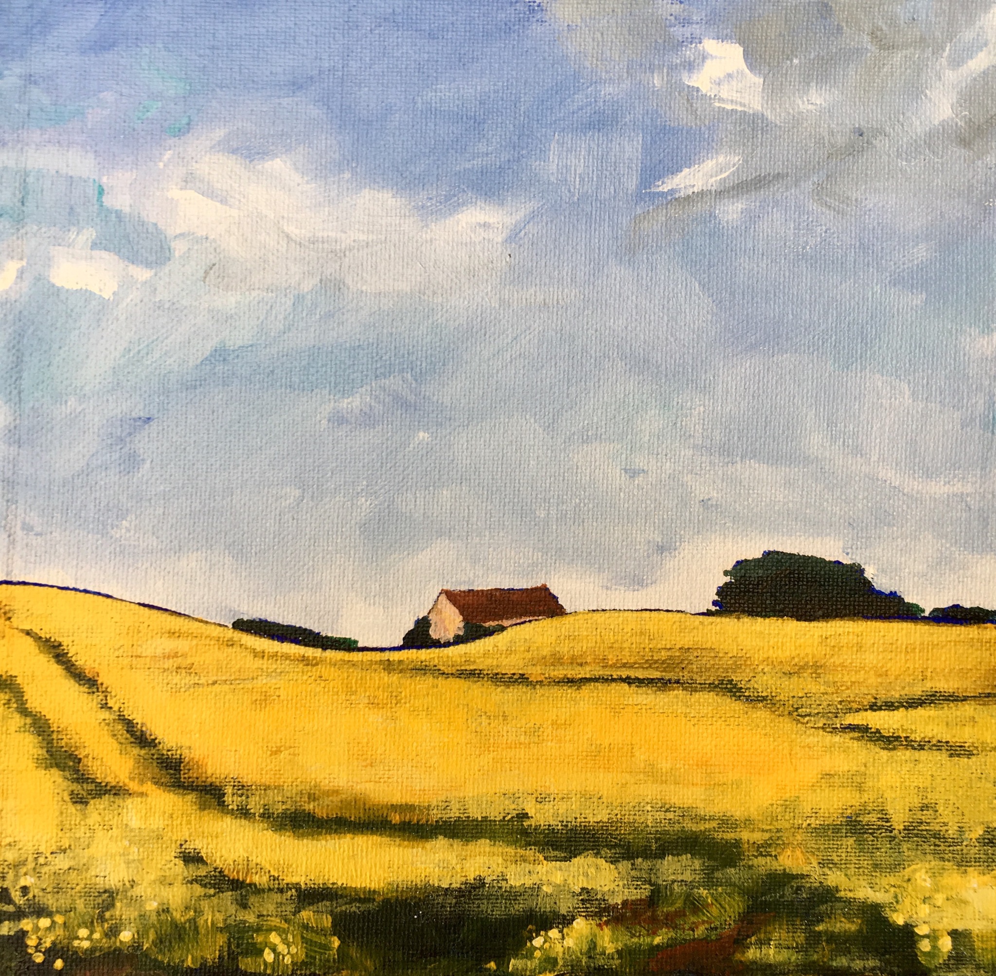 Cotswold Barn in Rapeseed (SOLD)