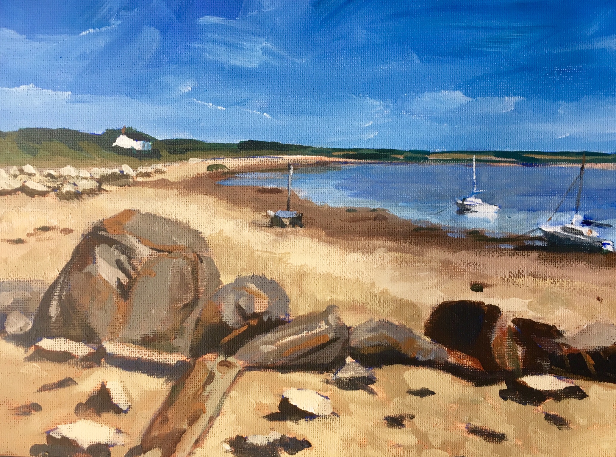 At Crow Point, Devon